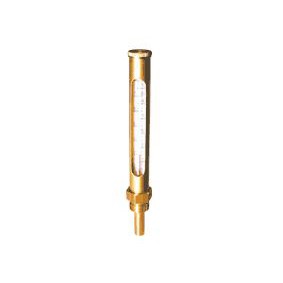 Thermomètre vertical Droit Ht.160 mm 1/2" - Plong.45 mm