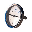 Thermomètre plongeur AXIAL 0-120°C 1/2" diam.63 Lg.45